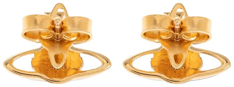 Vivienne Westwood Leodaria Earrings GoldBlack Patina