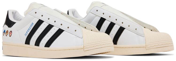 Monkey Kingdom x adidas Superstar White Black