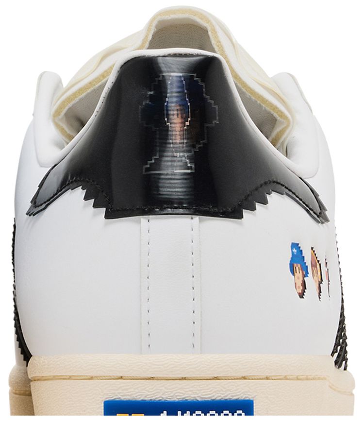 Monkey Kingdom x adidas Superstar White Black