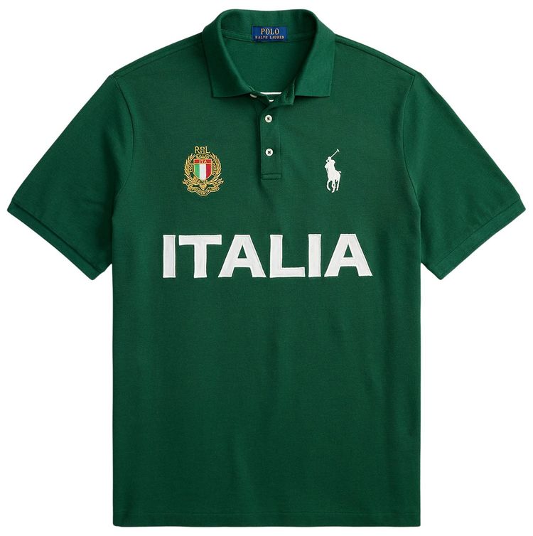 Polo Ralph Lauren Italy Short Sleeve Mesh Polo New Forest