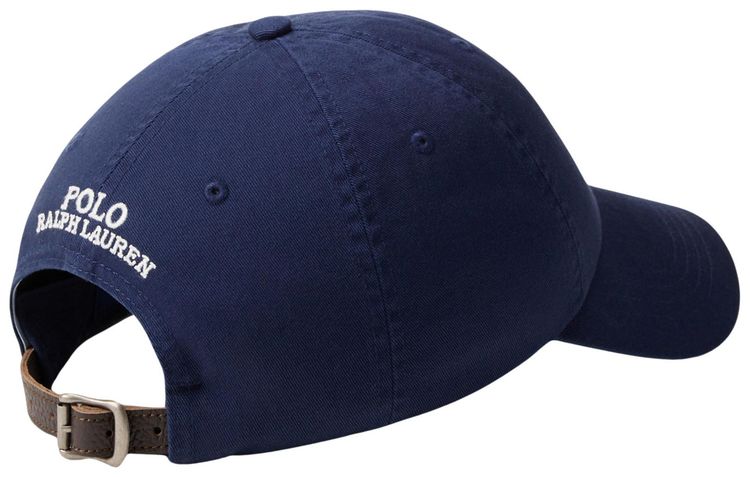 Polo Ralph Lauren Cotton Twill Novelty Newport Bear Sport Cap Newport Navy