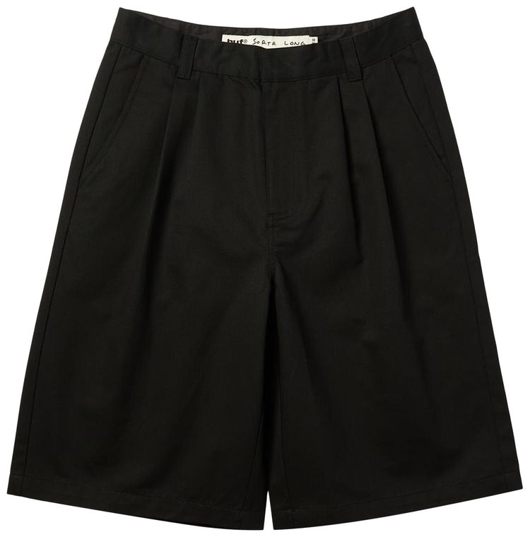 HUF Sorta Long Chino Short Black