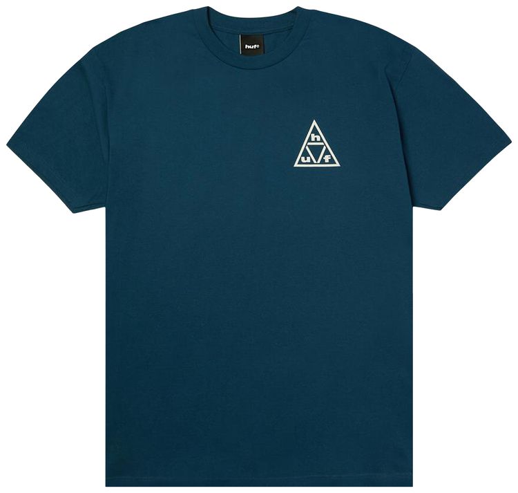 HUF Triple Triangle Short Sleeve Tee Harbor BlueWhite
