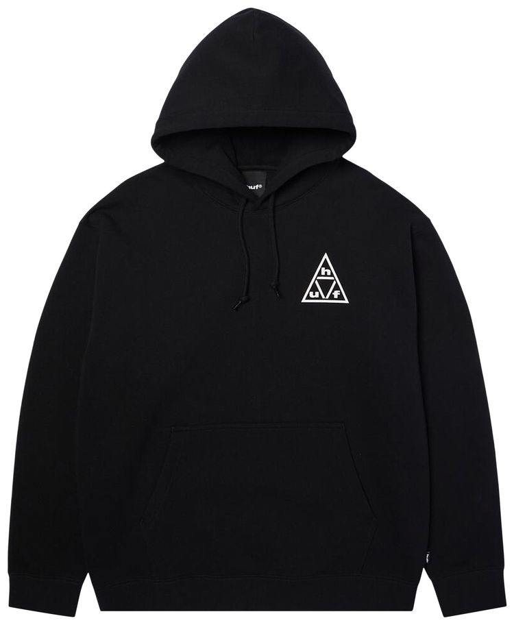 HUF Triple Triangle PO Hoodie BlackWhite