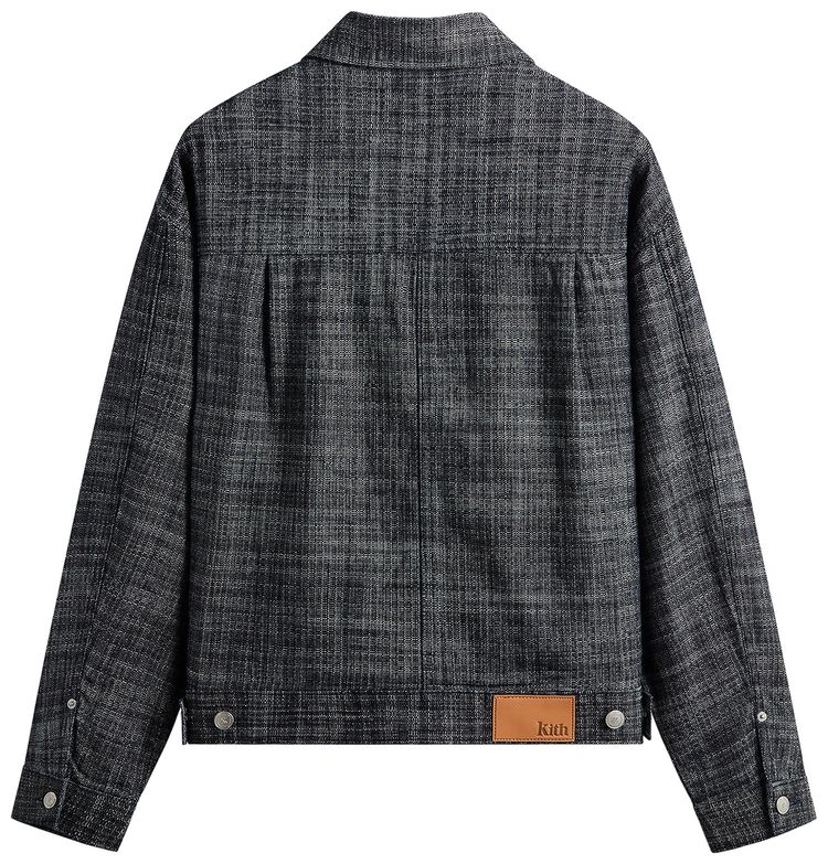 Kith Textured Indigo Alonzo Jacket Dark Indigo