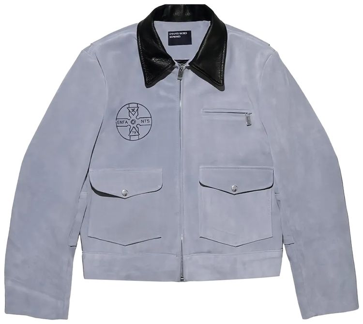 Enfants Riches Deprimes Mother Child Jacket GreyBlack