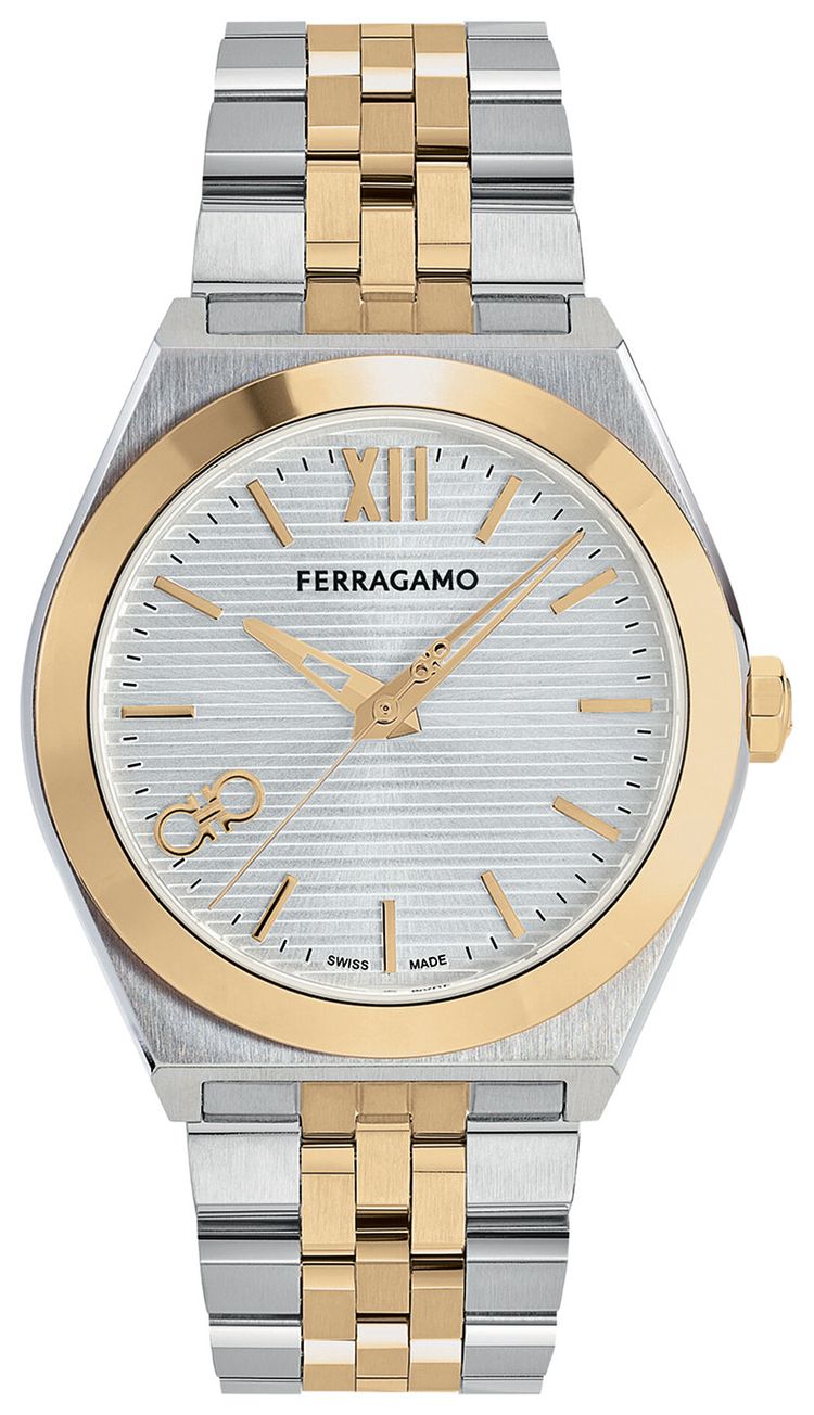 Ferragamo Vega New Bracelet Watch Two Tone