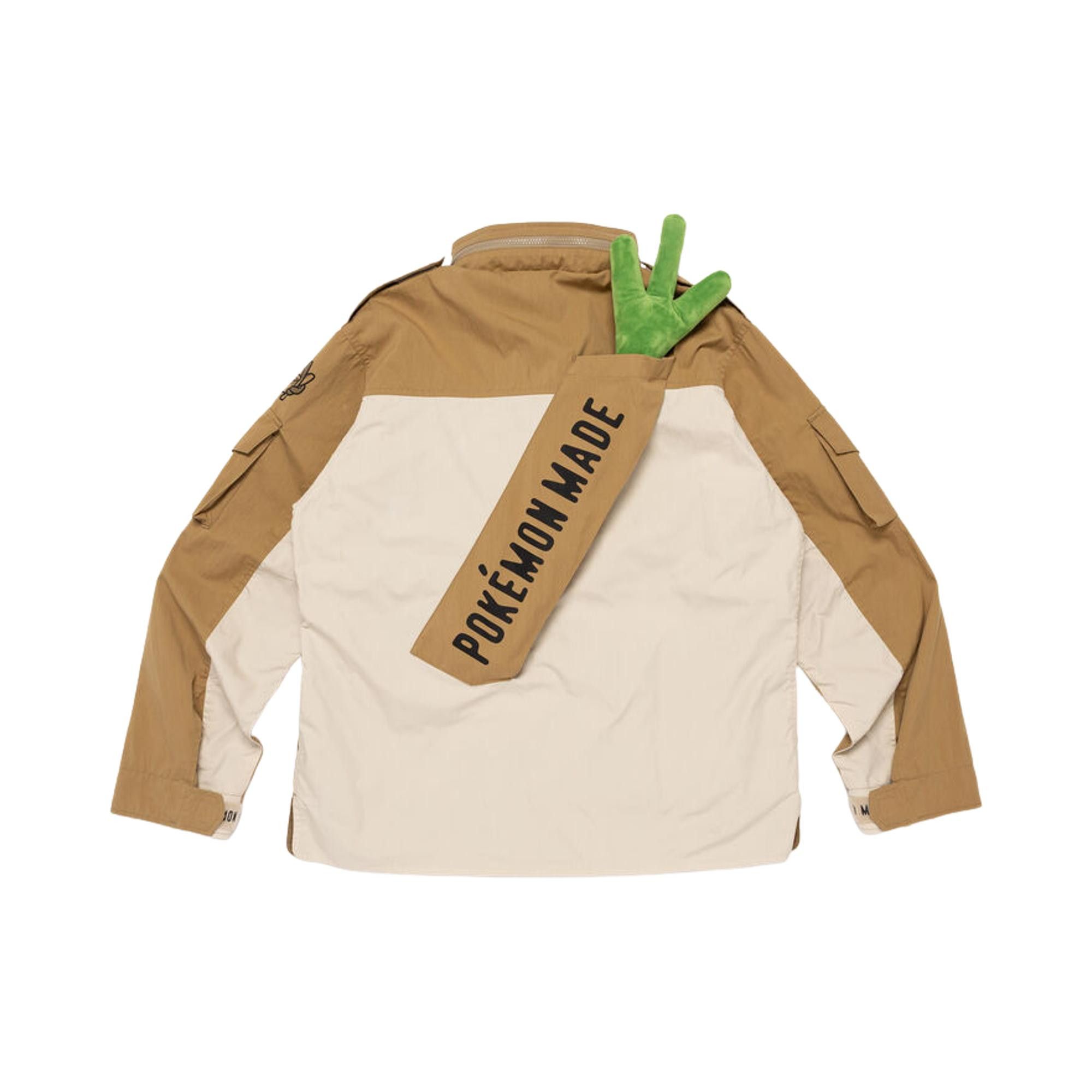 Buy Human Made x Pokémon Made Utility Jacket 'Beige' - XX31JK007