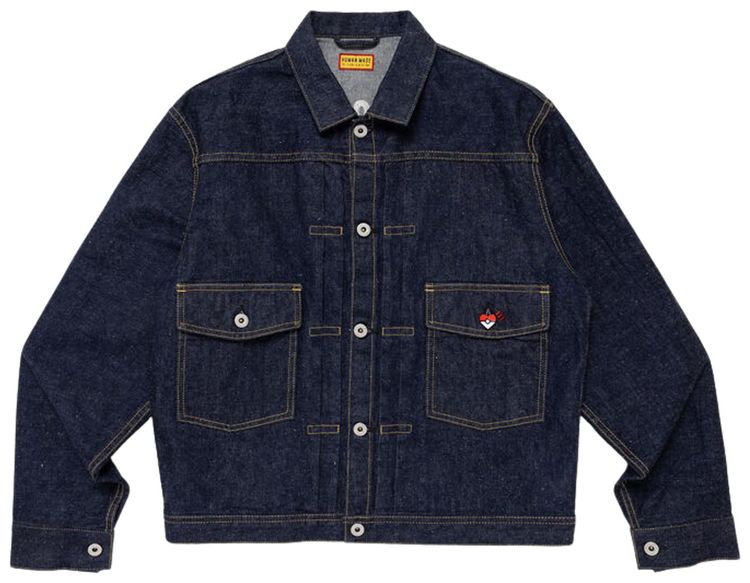 Human Made x Pokemon Made Denim Jacket Indigo