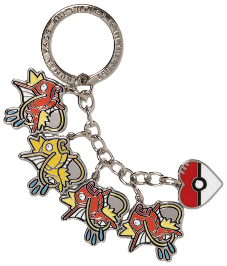 Human Made x Pokemon Made Key Charm Silver