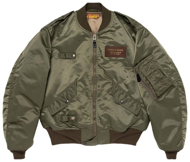 Human Made x Pokemon Made Padded Blouson Olive Drab