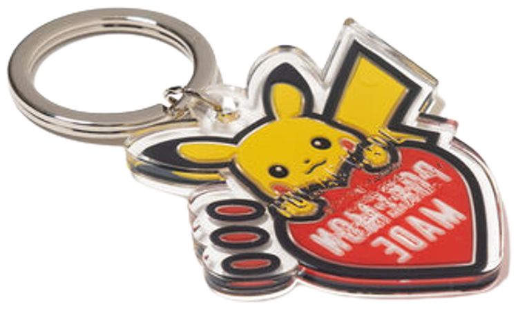 Human Made x Pokemon Made Key Ring 1 Red