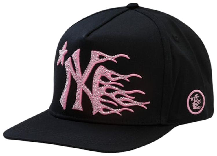 Hellstar NY Snapback Hat Black