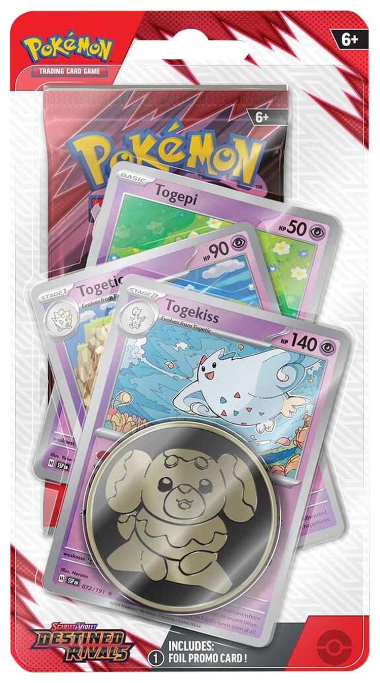 Pokemon Scarlet  Violet Destined Rivals Premium Checklane Blister Togekiss