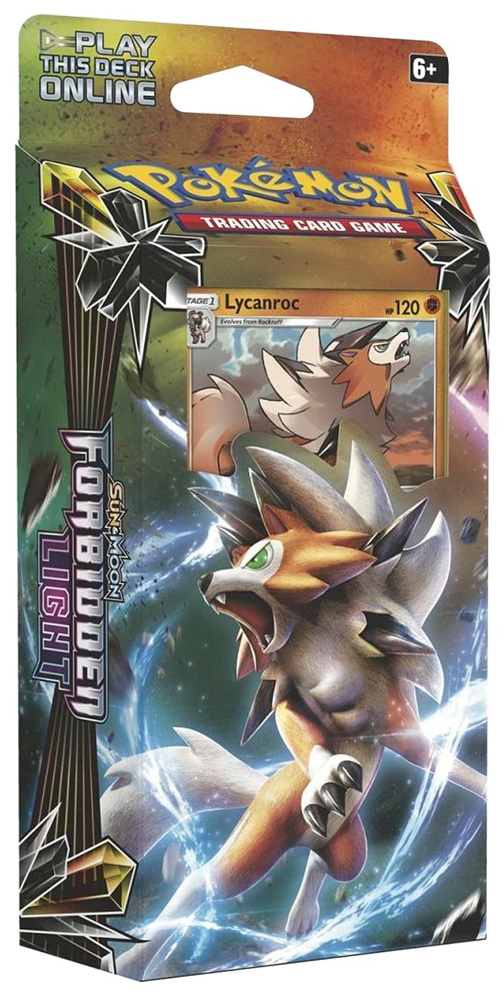 Pokemon Sun  Moon Forbidden Light Theme Deck