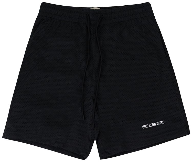 Aime Leon Dore Logo Gym Short Black