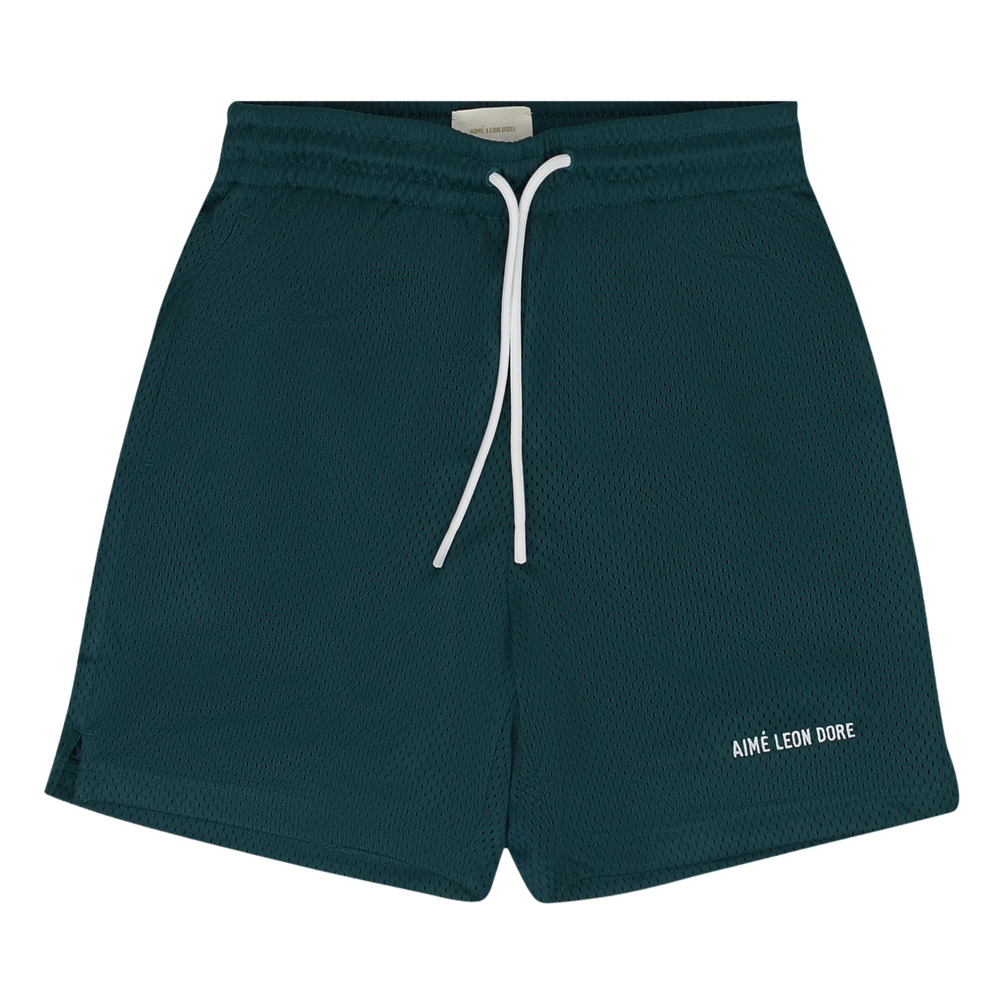 Buy Aimé Leon Dore Logo Gym Short 'Green' - NOSWR000 GREE | GOAT