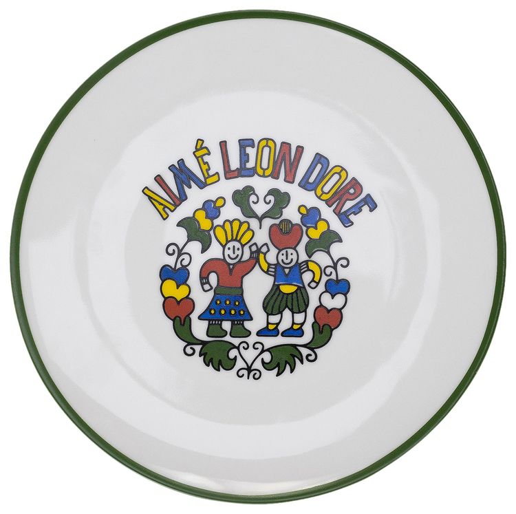Aime Leon Dore Graphic Plate White