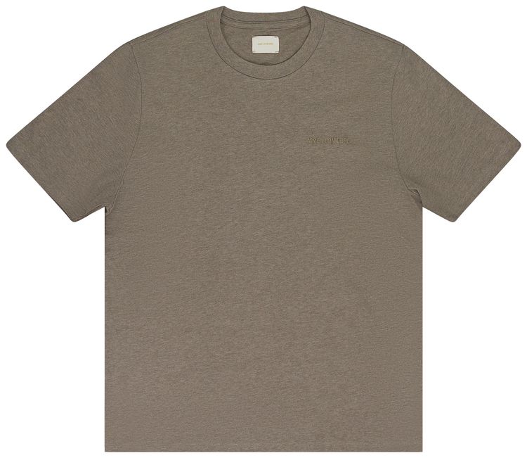 Aime Leon Dore Short Sleeve Melange Uniform Tee Camel Melange