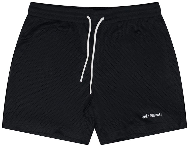 Aime Leon Dore Logo Gym Short Black