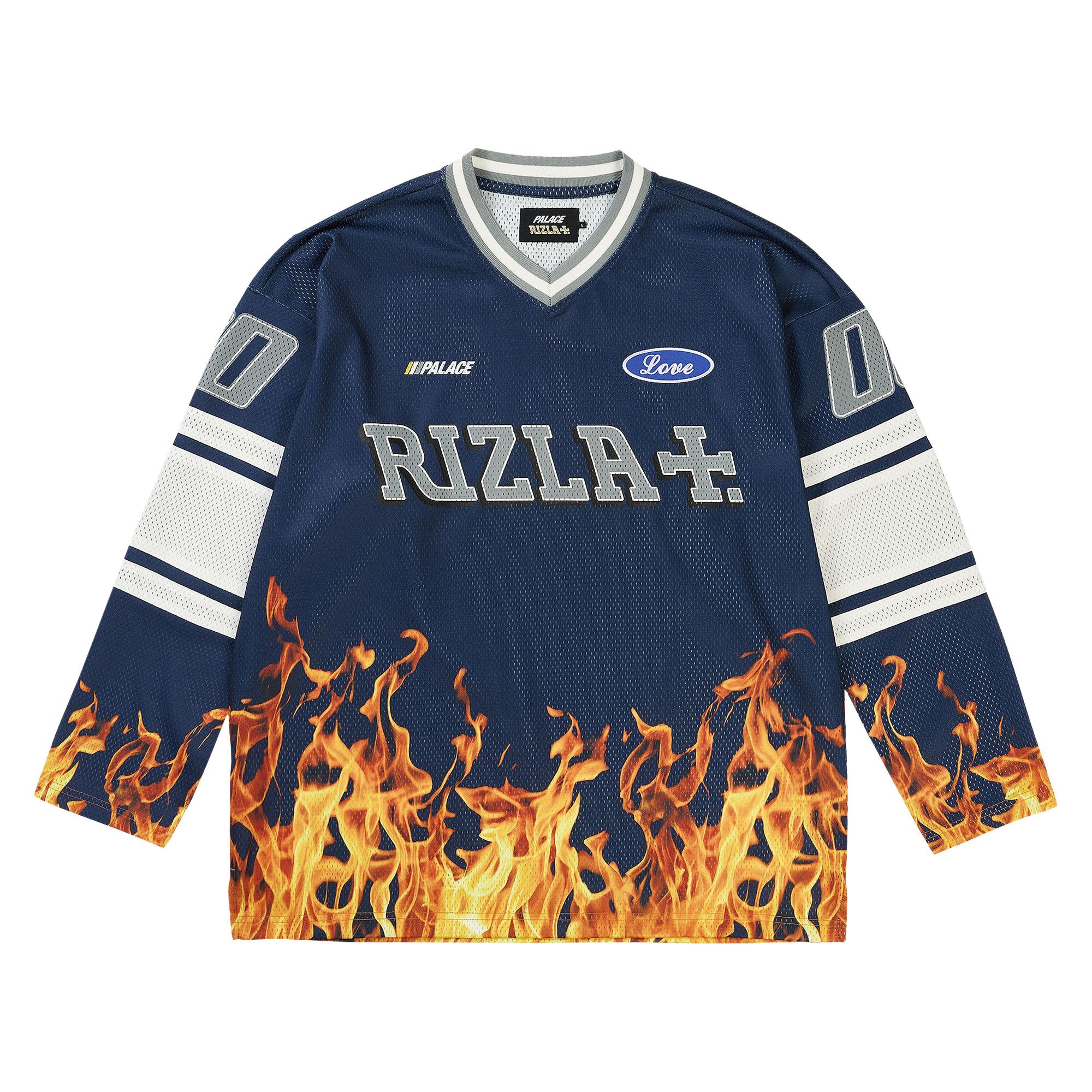 Buy Palace Rizla Jersey 'Navy' - P30ES251 | GOAT
