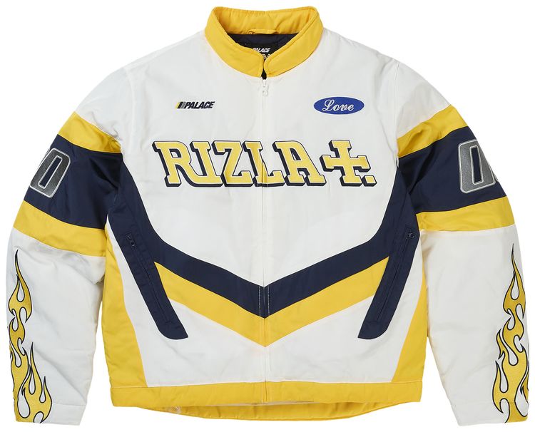 Palace Rizla Race Jacket White