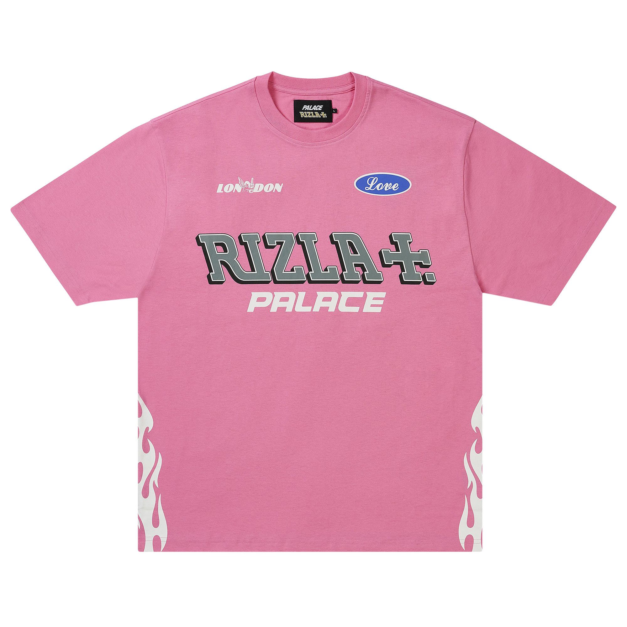 Buy Palace Rizla T-Shirt 'Pink' - P30ES252 | GOAT