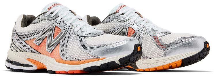 Aime Leon Dore x New Balance 860v2 White Orange