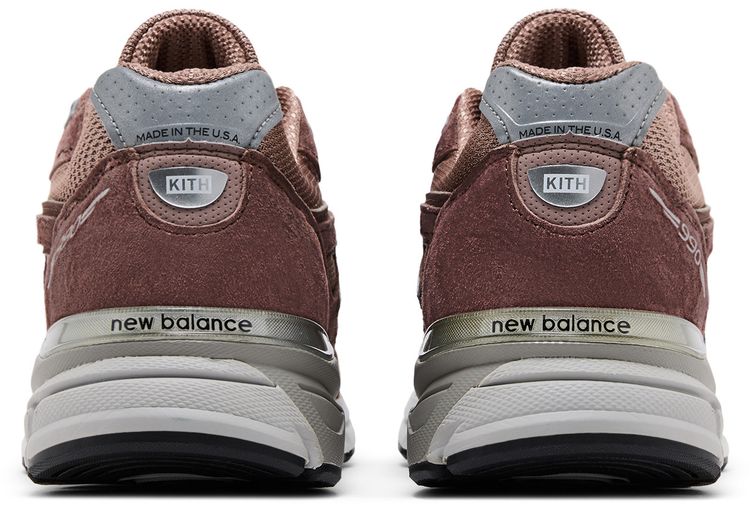 Kith x New Balance 990v4 Made In USA Dusty Mauve