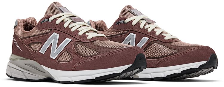 Kith x New Balance 990v4 Made In USA Dusty Mauve