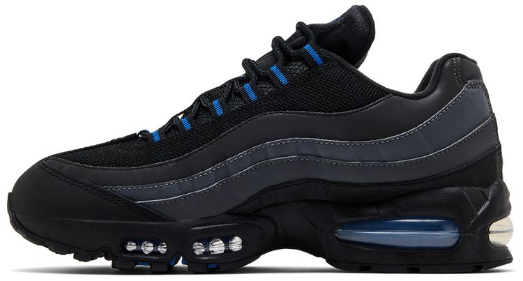 Nike Air Max 95 Big Bubble   Black Game Royal