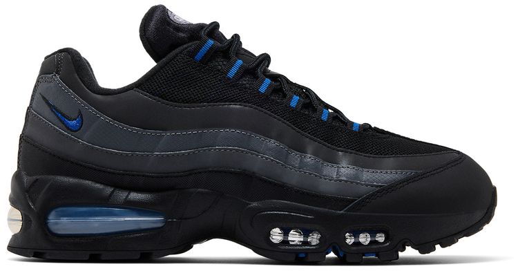 Nike Air Max 95 Big Bubble   Black Game Royal