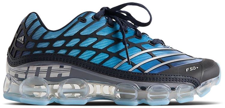 Kith x Messi x adidas F50 Megaride Legend Ink Clear Blue Silver With Trading Card