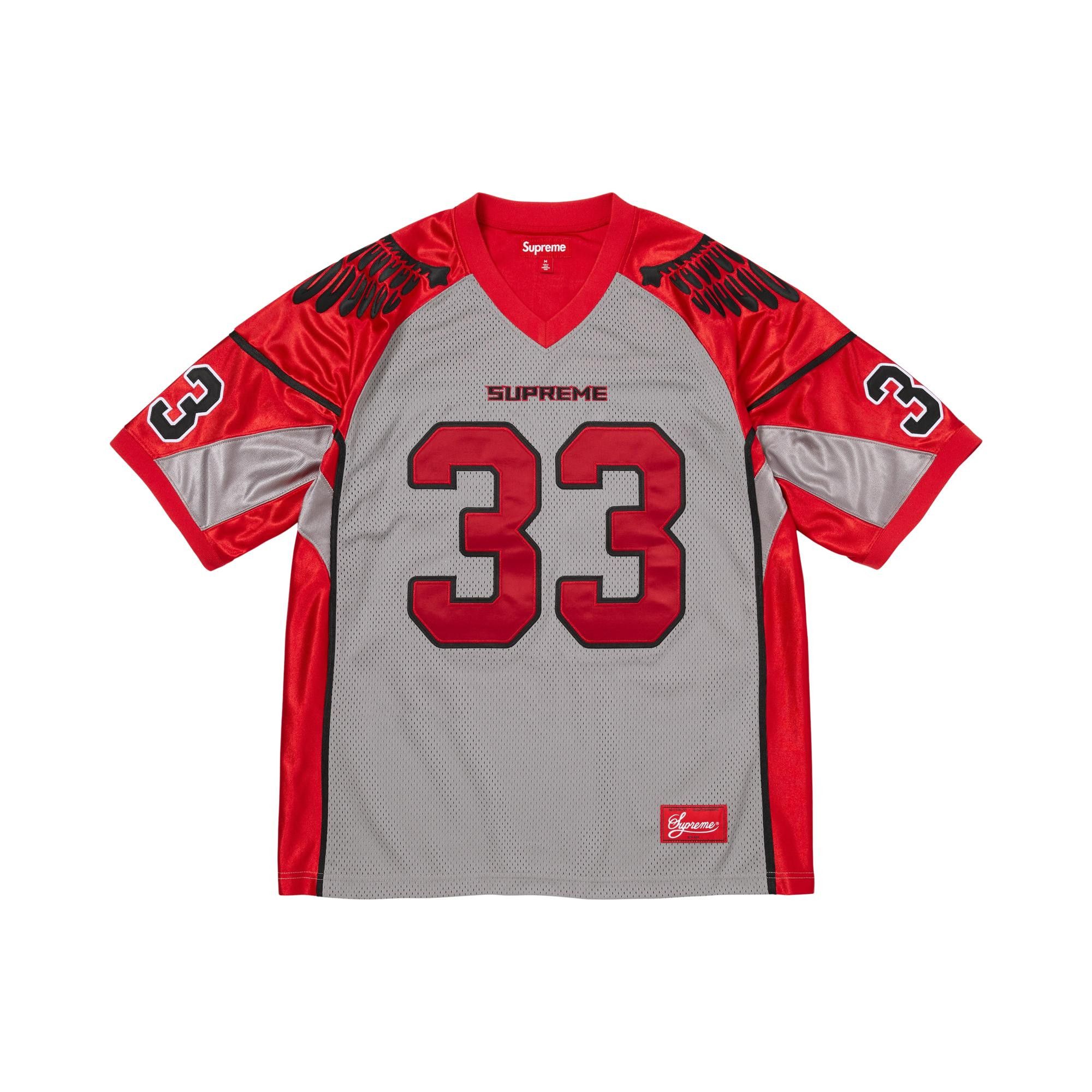 Buy Supreme Wings Jersey 'Grey' - SS26KN104 GREY | GOAT