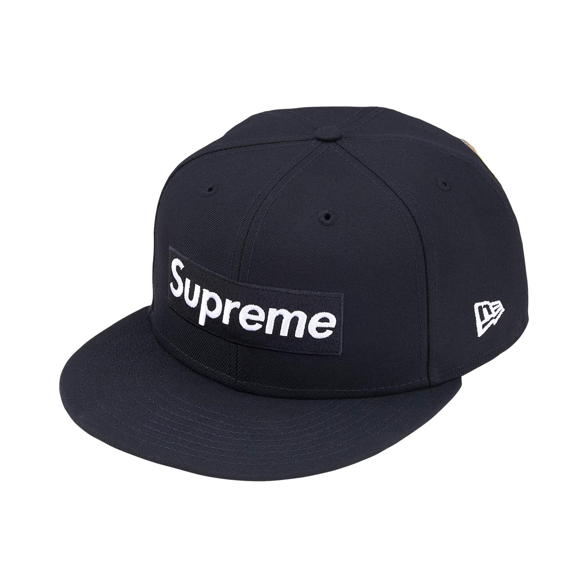 Buy Supreme Rings Box Logo New Era 'Navy' - SS26H130 NAVY | GOAT
