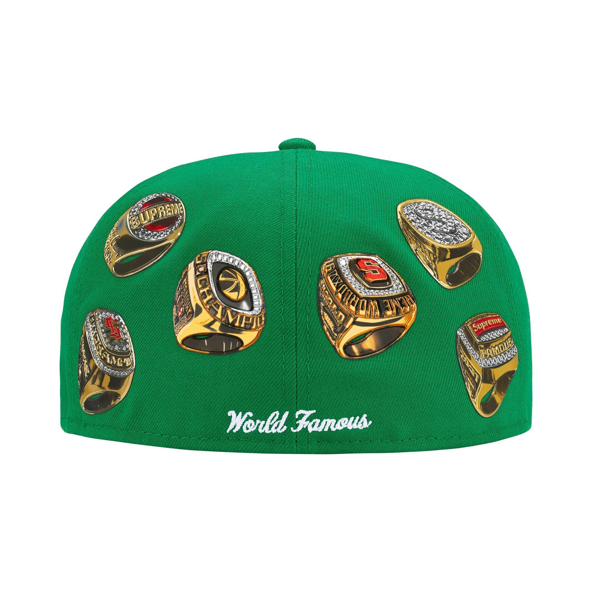 supreme Rings Box Logo New Era® Buy Supreme Rings Box Logo New Era 'Green' - SS26H130 GREEN | GOAT