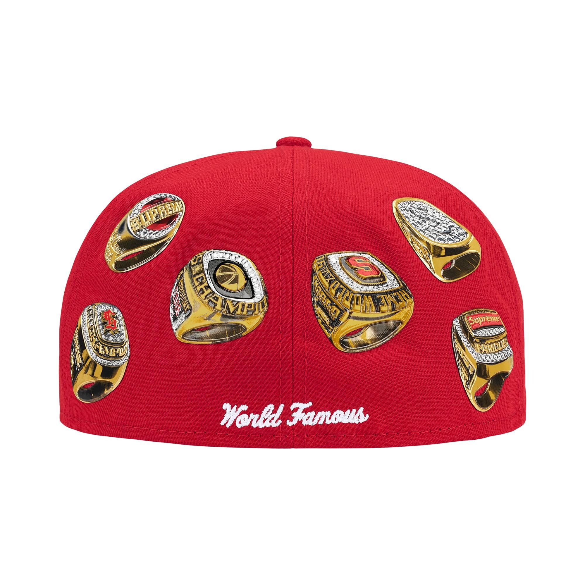 supreme20SS ×NewEra Sim llic BoxLogo Buy Supreme Rings Box Logo New Era 'Red' - SS26H130 RED | GOAT