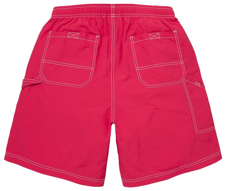 Supreme Nylon Painter Short Magenta