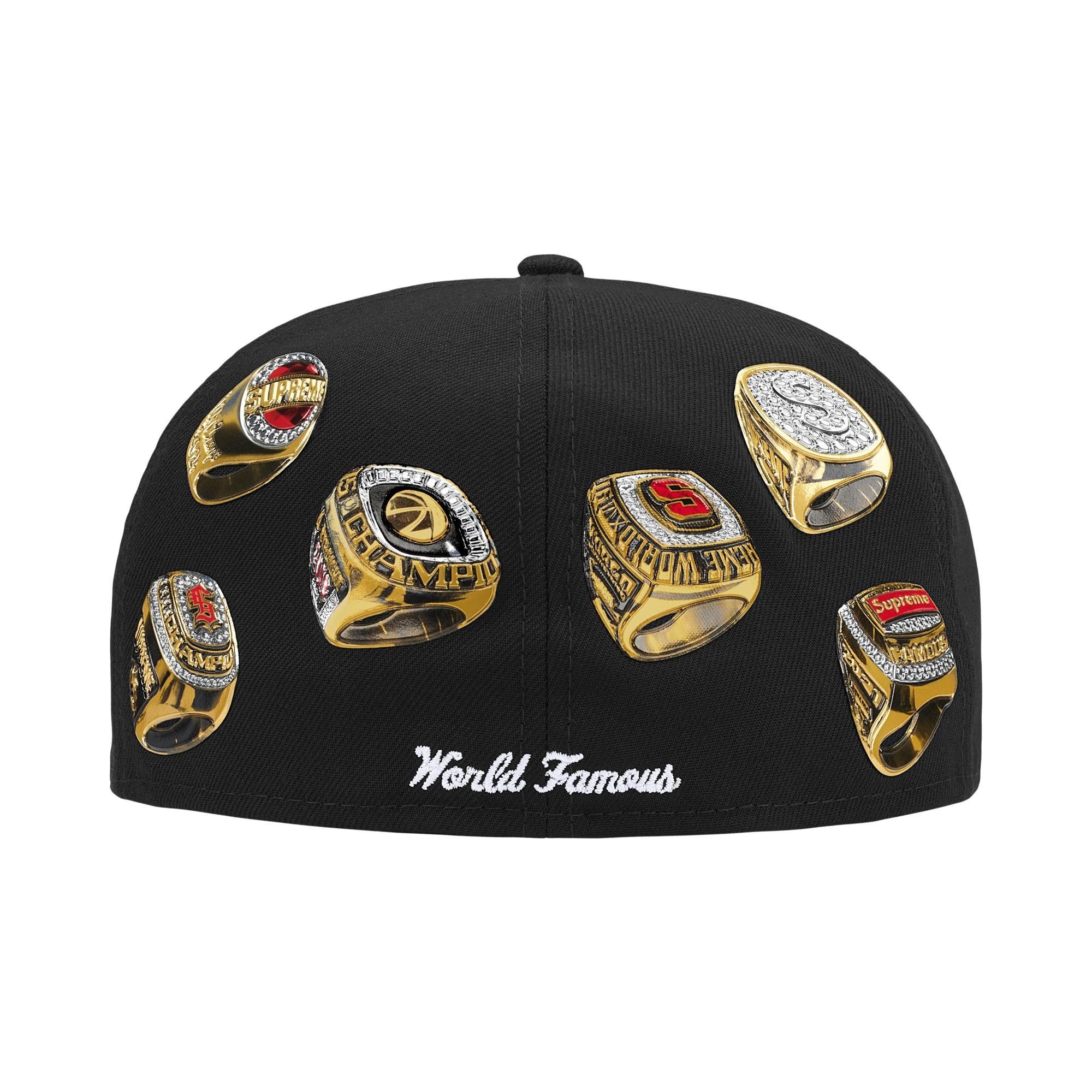 Buy Supreme Rings Box Logo New Era 'Black' - SS26H130 BLACK | GOAT