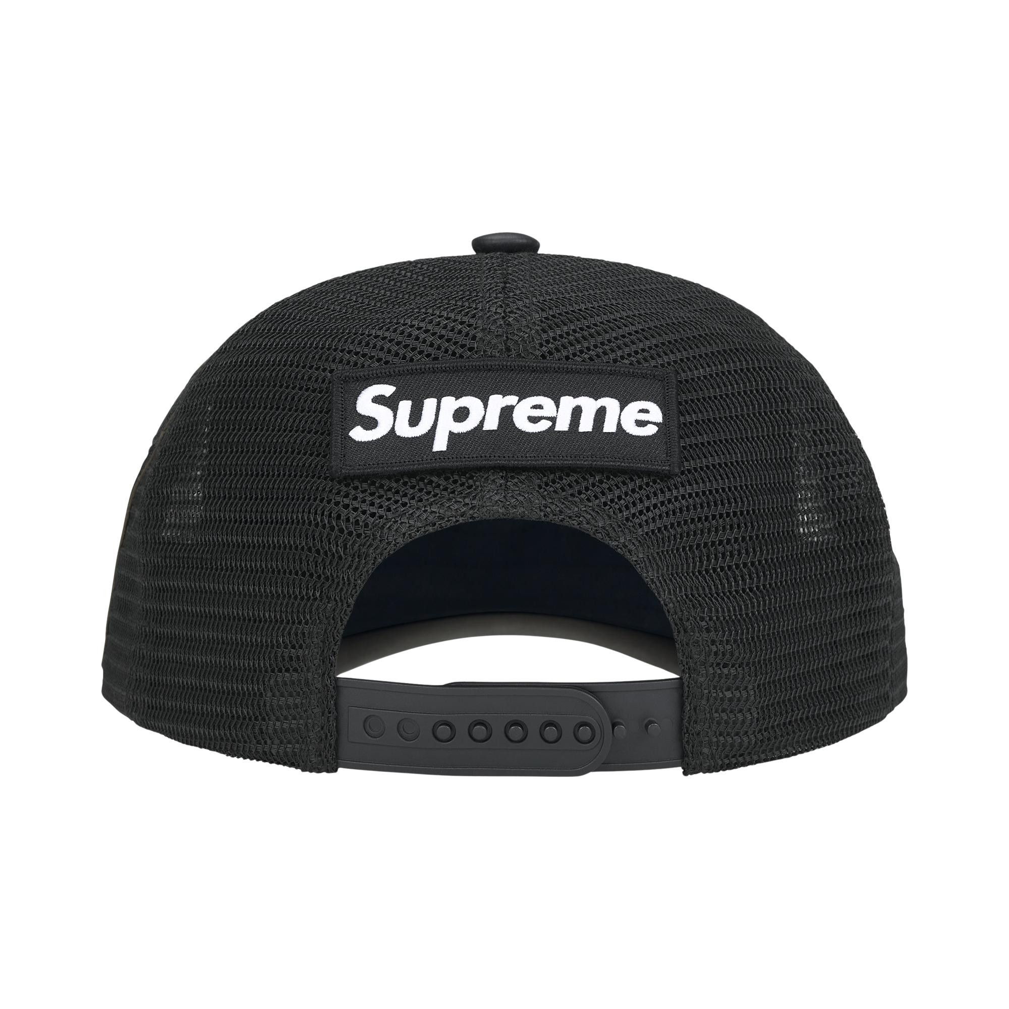 帽子 supreme Vanson Leathers SpiderMan 6Panel Buy Supreme x Vanson Leathers Spider-Man Mesh Back 6-Panel 'Black