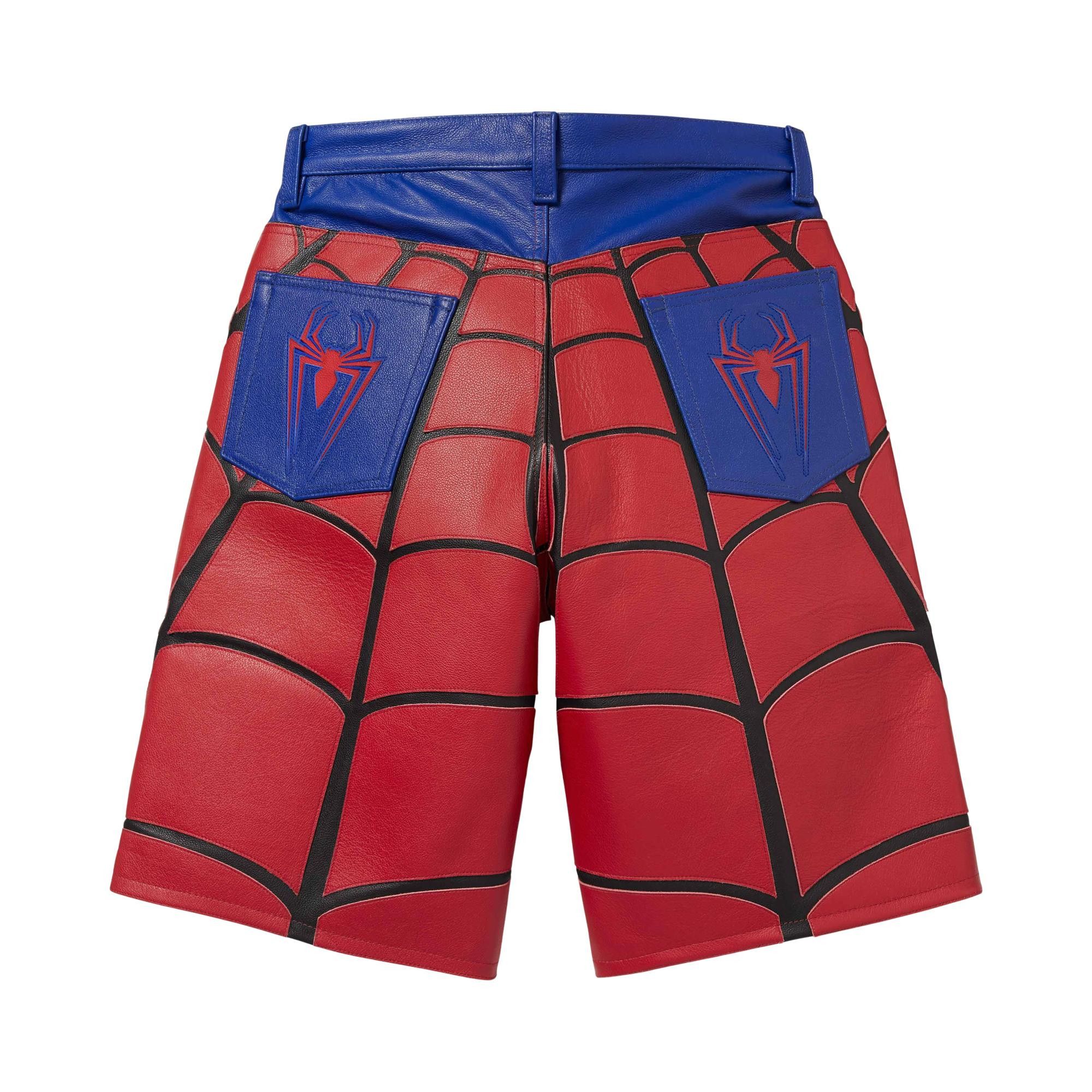 Buy Supreme x Vanson Leathers Spider-Man Short 'Red' - SS26SH31