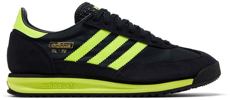 adidas SL72 RS Black Solar Yellow
