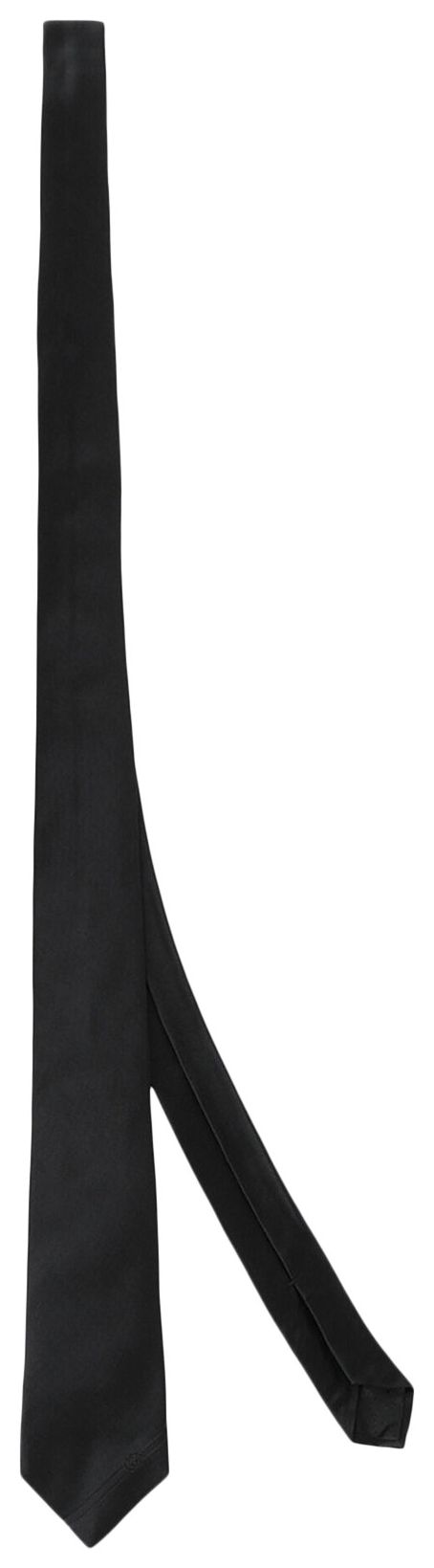 Gucci Adeline Interlocking G Silk Jacquard Tie Black