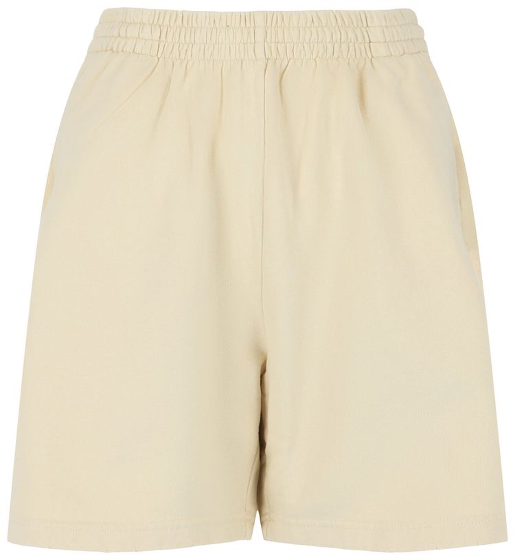 Balenciaga BB Paris Icon Sweatshorts CreamBlack