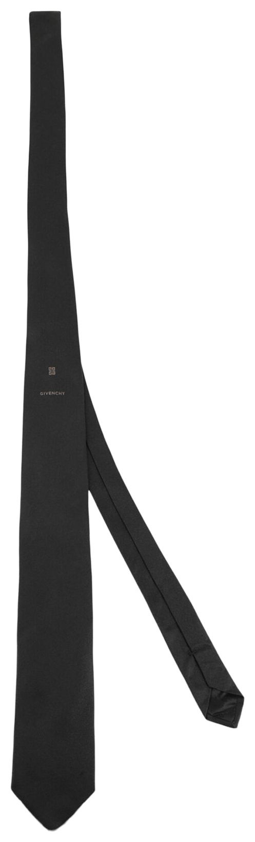 Givenchy 4G Silk Tie Black