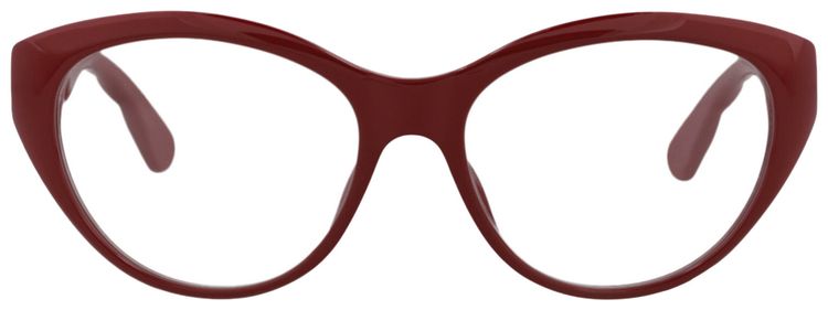 Gucci Cat Eye Frame Acetate Optical Frames BurgundyTransparent