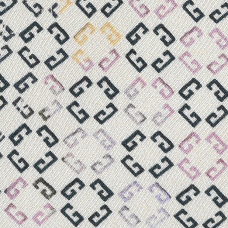 Givenchy 4G Monogram Silk Tie Beige