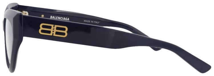 Balenciaga Cat Eye Frame Recycled Acetate Optical Frames BlueTransparent