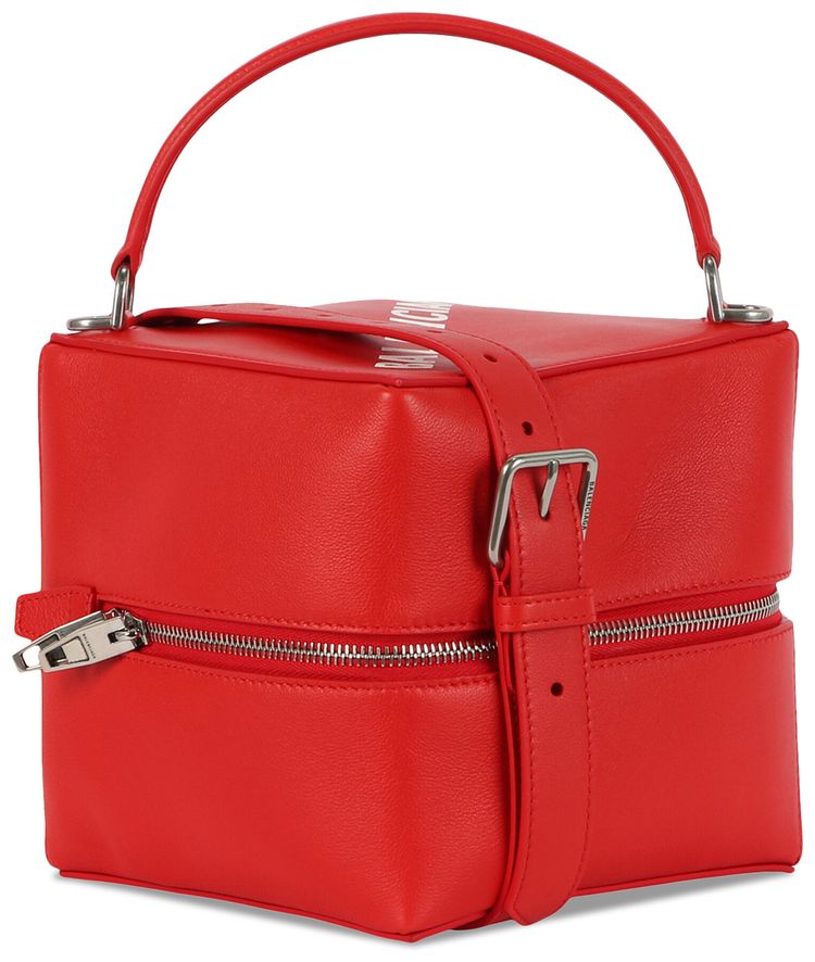 Balenciaga 4x4 Small Handle Bag Bright RedWhite
