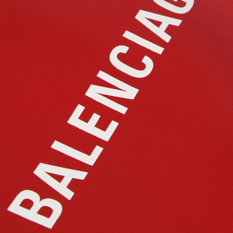 Balenciaga 4x4 Small Handle Bag Bright RedWhite